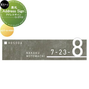 \D ZNtg Address Sign@AhXTC cFh ADT-4-HWH