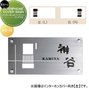 y|CgUPz\D ZNtg INTERPHONE COVER SIGN@C^[zJo[TC IPC-75-
