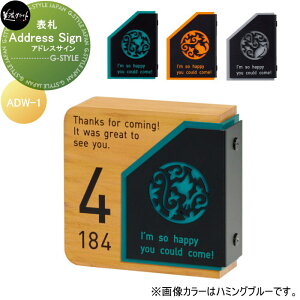 \D ZNtg Address Sign@AhXTC ADW-1-