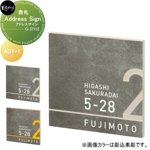 \D ZNtg Address Sign@AhXTC ADT-1-