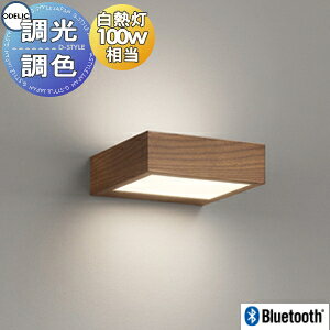 Ԃɗnޔ^tH Ɩ  I[fbN ODELIC uPbgCg OB255266BR ؒEH[ibgF 15cm ㉺z BluetoothΉ@ dF?F FEM100W