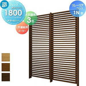 �y���������T�Ώہz �X�N���[���t�F���X �ډB�� YKK YKKap �����[���A �t�F���X 1N�^ �t�F���X�{��+���Z�b�g L���A���p ���[�^�[���W���[�� �ؖڒ��J���[ H18FL �`�ރt�F���X�K�[�f�� DIY �� �� ��