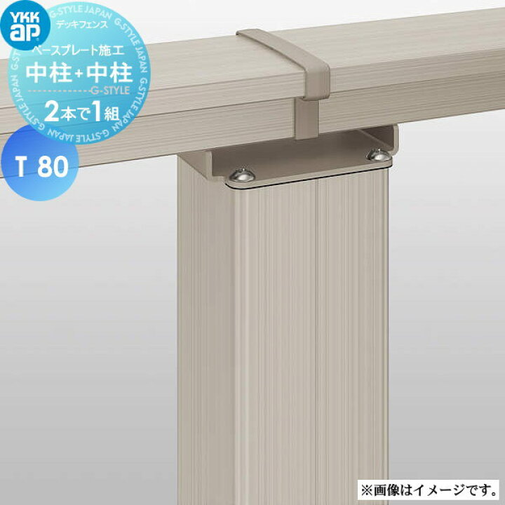 楽天市場】【部品】 YKK YKKap ルシアス デッキ門扉用柱(2本で1組 