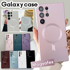 galaxy s25 ケース magsafe対応 s25ultra s25plus galaxy s24ultra ケース ワイヤレス充電 s23 s23plus galaxy s22 ultra ケース ワイヤレス充電 galaxys22 s22plus Galaxy S21FE Galaxy S21 S21Plus S21Ultra オシャレ 薄型 軽量