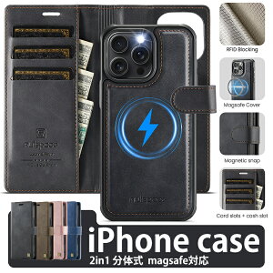 【2in1 分離式手帳型】 iphone17 ケース 手帳型 magsafe カード収納 17pro 17air 17promax iphone16e iphone16 ケース 手帳型 16pro 16plus 16promax iphone15 ケース 手帳型 15promax 15pro 15plus iphone14 14pro 14plus 14promax iphone13
