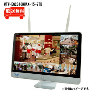[]IPJV[Yp ^16C`fBXvČ^lbg[NrfIR[_[(Wi-Fi NVR) 10chfWTW-EG2610WHAX-15-2TBWTW ˖{ rfIR[_[ NVR 500f