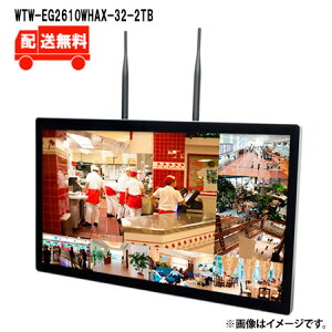[]IPJV[Yp ^32C`fBXvČ^lbg[NrfIR[_[(Wi-Fi NVR) 10chfWTW-EG2610WHAX-32-2TBWTW ˖{ rfIR[_[ NVR 500f