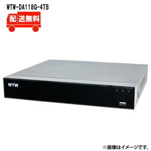 [��������]500����fAHD�V���[�Y 8ch�f�W�^���r�f�I���R�[�_�[(DVR)WTW-DA118G-4TBWTW �˖{���� �r�f�I���R�[�_�[ AHD 500����f