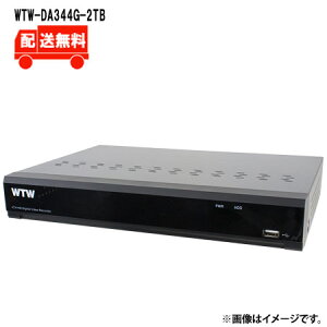 [��������]500����fAHD�V���[�Y 4ch�f�W�^���r�f�I���R�[�_�[(DVR)WTW-DA344G-2TBWTW �˖{���� �r�f�I���R�[�_�[ AHD 500����f