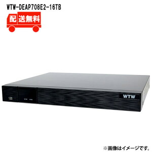 [��������]4K800����f�Ή�EX-SDI/HD-SDI 8ch�Ή� �f�W�^���r�f�I���R�[�_�[(DVR)WTW-DEAP708E2-16TBWTW �˖{���� �r�f�I���R�[�_�[ EX-SDI HD-SDI 800����f