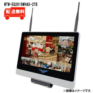 []EAGLEV[Y^@ 12.5C`fBXvČ^lbg[NrfIR[_[(Wi-Fi NVR) 16chfWTW-EG2616WHAX-2TBWTW ˖{ rfIR[_[ Wi-Fi NVR 800f