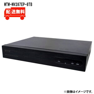 []4K800f XPoEV[Y IPlbg[NrfIR[_[(NVR) 16chfWTW-NV287EP-8TBWTW ˖{ rfIR[_[ NVR 800f