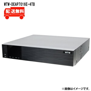 []4K800fΉEX-SDI/HD-SDI 16chΉ fW^rfIR[_[(DVR)@WTW-DEAP7016E-4TB