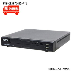 [��������]400����f�Ή�EX-SDI/HD-SDI 4ch�Ή� �f�W�^���r�f�I���R�[�_�[(DVR)WTW-DEHP704Y2-4TBWTW �˖{���� �r�f�I���R�[�_�[ EX-SDI/HD-SDI 400����f