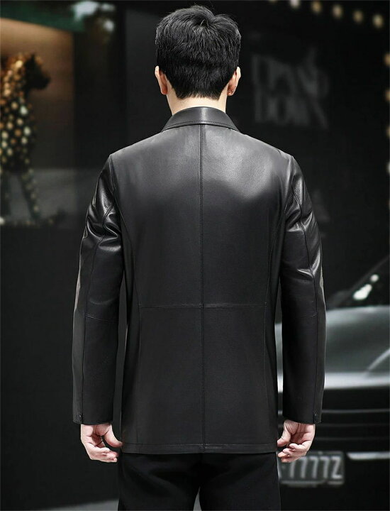 楽天市場】革ジャン メンズ 本革 ライダースジャケット レザー  