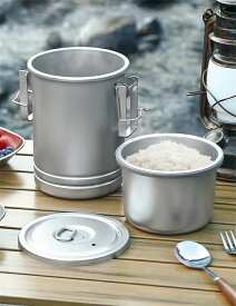 多機能蒸し器キャンプ炊飯器アウトドア炊飯神器多機能蒸し器携帯キャンプ炊飯器鍋器具304