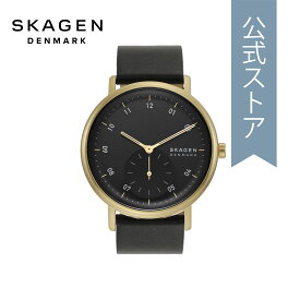 【楽天スーパーSALE/30%OFF】スカーゲン 腕時計 アナログ メンズ ブラック レザー KUPPEL SKW6896 2023 冬 SKAGEN 公式