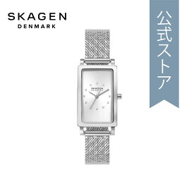 スカーゲン 腕時計 アナログ レディース シルバー ステンレススチール HAGEN SKW3115 2023 冬 SKAGEN 公式