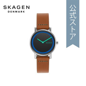 【お買い物マラソン/10倍ポイント】【30%OFF】スカーゲン 腕時計 アナログ レディース ブラウン レザー SIGNATUR LILLE SKW3116 2023 冬 SKAGEN 公式