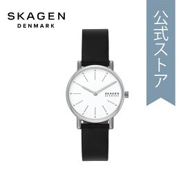 スカーゲン 腕時計 アナログ レディース ブラック レザー SIGNATUR LILLE SKW3120 2023 冬 SKAGEN 公式