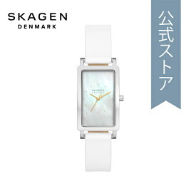 スカーゲン 腕時計 アナログ クオーツ レディース オワイト レザー Hagen SKW3141 2024 夏