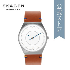 【楽天スーパーSALE/70%OFF】スカーゲン 腕時計 アナログ ソーラー メンズ ブラウン レザー GRENEN SOLAR HALO SKW6872 2023 春 SKAGEN 公式 ブランド 北欧 シンプル 防水 誕生日 プレゼント 記念日 ギフト