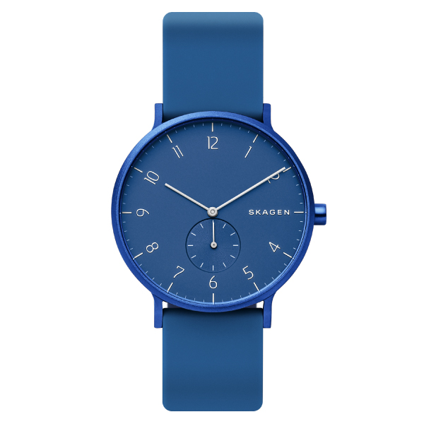 楽天市場スカーゲン 腕時計 メンズ アナログ 時計 シリコン ブルー