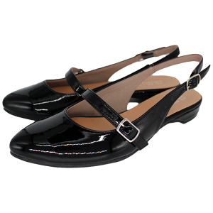 FIRST CONTACT ファーストコンタクト パンプス 歩きやすい 脱げない 痛くない 疲れない 2センチヒール アーモンドトゥ レディース 靴 走れるパンプス 黒 日本製 エナメル 39518 靴 外反母趾 コンフ