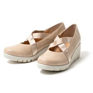 ファーストコンタクト First Contact FIRST CONTACT ファーストコンタクト 日本製 抗菌 消臭 ウェッジソール パンプス ストラップ コンフォートパンプス 39619 靴 外反母趾 痛くない 柔らかい 脱げな