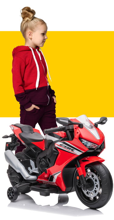 楽天市場】AIJYU TOYS 乗用玩具 バイク 電動 ホンダ HONDA CBR 1000RR