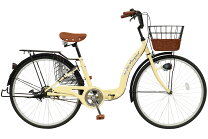 楽天市場】自転車 26インチ シティサイクル（カラーベージュ）の通販