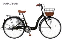 楽天市場】自転車 26インチ ママチャリ（カラーブラック）（スポーツ 