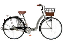 楽天市場】自転車 26インチ ママチャリ（カラーシルバー）（シティ 