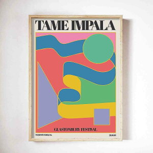 A2 A3 フレーム付 アートパネル アートポスター ライブポスター抽象画シリーズ NO-4