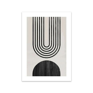 アートポスター フレーム付・アートパネル額付 モノトーンシリーズ デザインNO-C A4 A3 A2