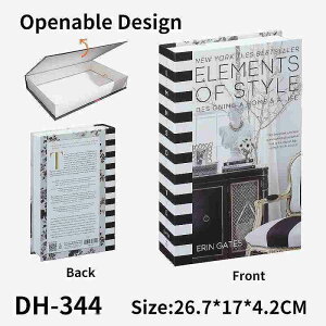 小物入れ 小物収納 おしゃれ 洋書 本型 ファッションシリーズ デザインNO-8