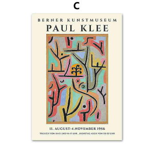 アートポスター フレーム付・アートパネル額付 抽象画シリーズ パウル・クレー ポスター パウル クレー ポスター デザインNO-C