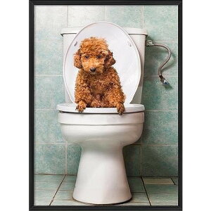 アートポスター フレーム付おしゃれ アートパネル 絵画 壁 絵 トイレアートシリーズ デザインNO-4