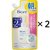 2個セット ビオレ 朝用ジュレ洗顔料 つめかえ用 2回分 アクアフローラルの香り 160ml 福岡倉庫
