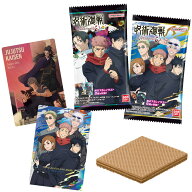 バラ売り10個セット 呪術廻戦 ウエハース6 食玩 カード付き まとめ買い 呪術グッズ 静岡倉庫