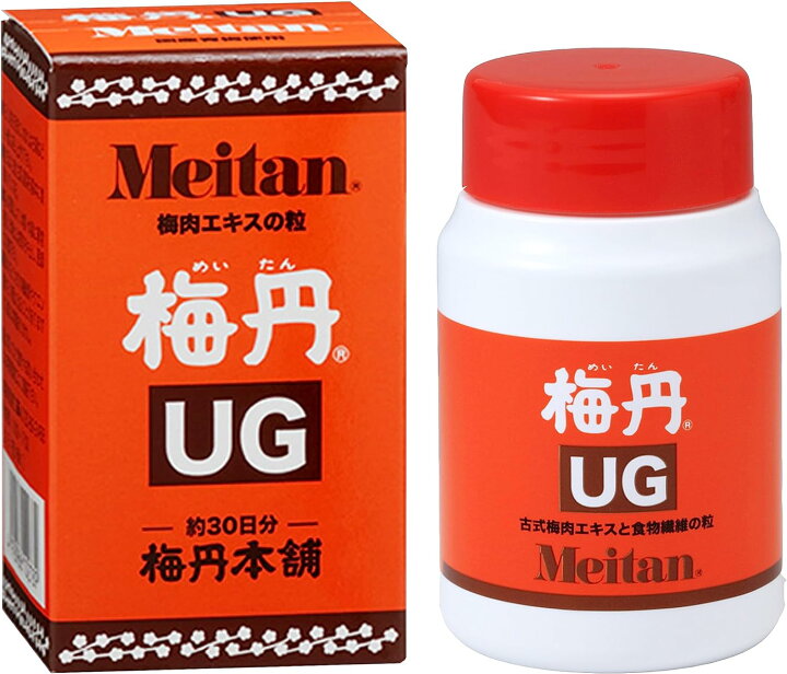 楽天市場】梅丹本舗 梅丹 UG 75g ナチュラル : S＆Kグループ