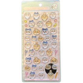 3匹　ちいかわ シール ちいかわ × ハチワレ × うさぎ ボンボンドロップシール S8542945 サンスター文具 福岡倉庫