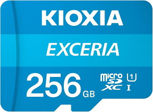 KIOXIA(�L�I�N�V�A) microSD 256GB UHS-I Class10 (�ő�Ǐo���x100MB/s) KLMEA256G EXCERIA �����q��