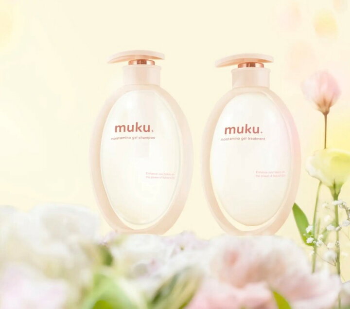 楽天市場】セット muku+（ムク＋）モイスト アミノジェル シャンプー＋ 