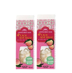 2�{�Z�b�g �J���f�B�@�s�[�`�G�[�h�x�[�X �R�����Y���ʏ`�g�p 1�{(500ml)�_�ސ�q��