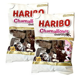 2袋セット　HARIBO　チョコマシュマロ　ソフトキス　エキストラ　1袋(175g)　神奈川倉庫