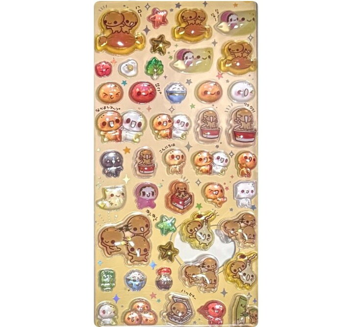 楽天市場】クラックス うるちゅるポップシール なっとうちゃん 132244 