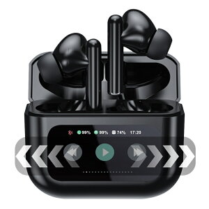 ���S���C�����X�C���z���@Bluetooth5.4 �^�b�`�f�B�X�v���C�t�� �t�����ڃP�[�X �J�i���^ ���E�����^ TWS �Ў�/���� ENC �m�C�Y���_�N�V���� ANC �m�C�Y�L�����Z�����O �O����荞�� �}�C�N �n��