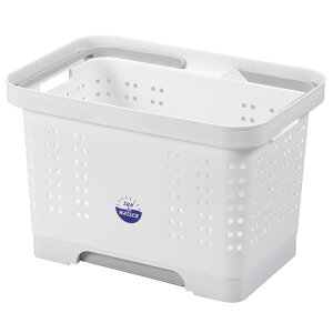 SUN&WASSER サンバッサ スタンドバスケット M 脚付 ランドリーバスケット 洗濯かご おしゃれ 積み重ね 脚付き SANKA サンカ スタンド ランドリー 収納 洗濯籠 洗濯物入れ バスケット ランドリー収