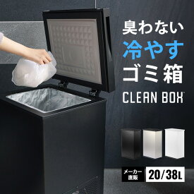 【15％OFFクーポン★〜8/31 23:59】 新型 冷やすゴミ箱 CLEAN BOX 20L ふた付き シルバー CLEANBOX クリーンボックス 冷やすゴミ箱 防臭 消臭ゴミ箱 冷凍 ペット 犬 猫 フン 生ごみ処理機 ごみばこ 蓋付き リビング スリム おむつ 20L 送料無料 SANKA サンカ